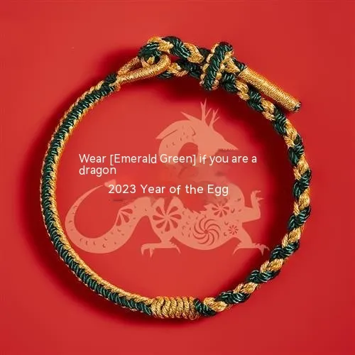 Red Rope Couple Bracelet Female Male Character Zodiac Dragon - Shop at LoveMi
