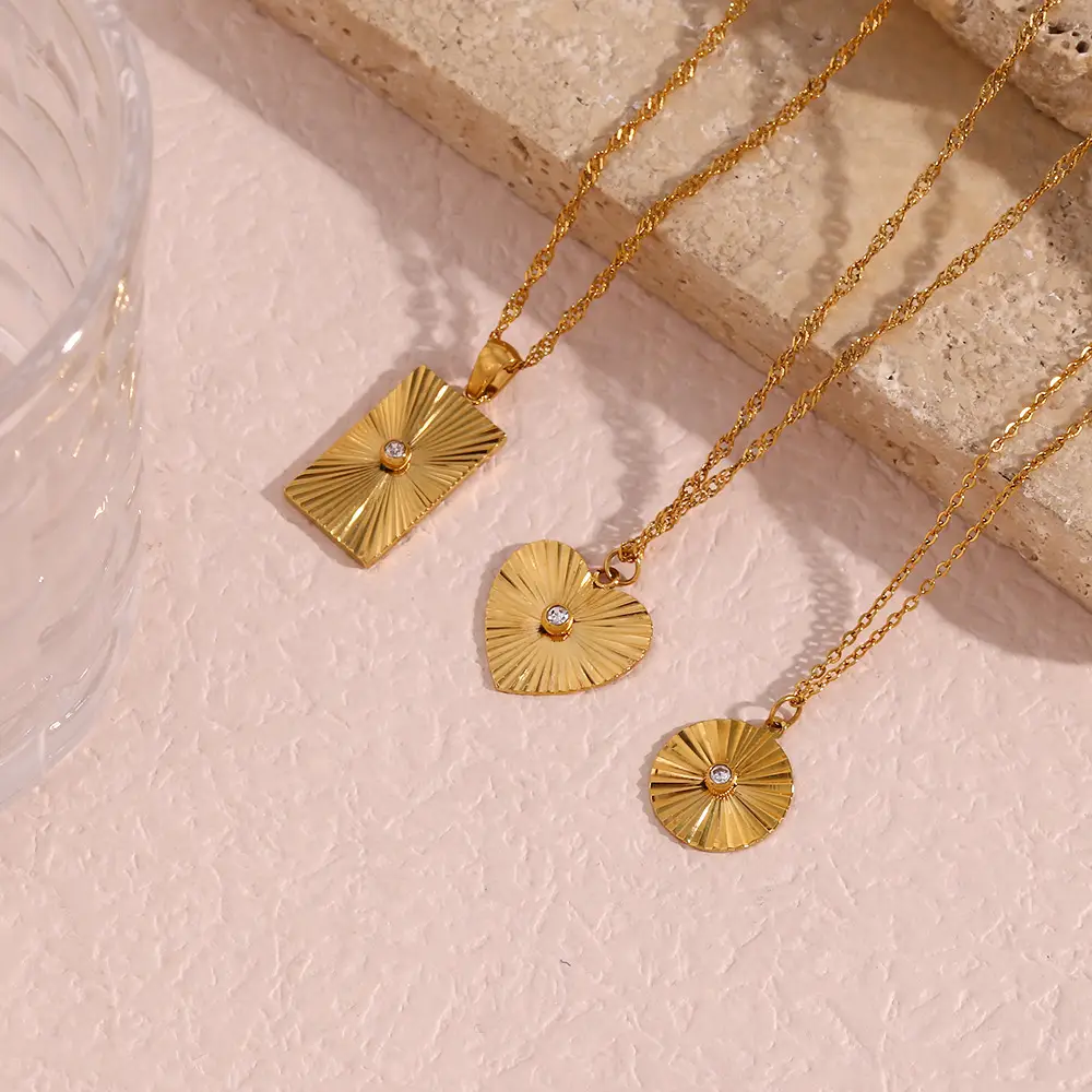 Simplicity And Versatility Of The Sunrise Pattern Necklace