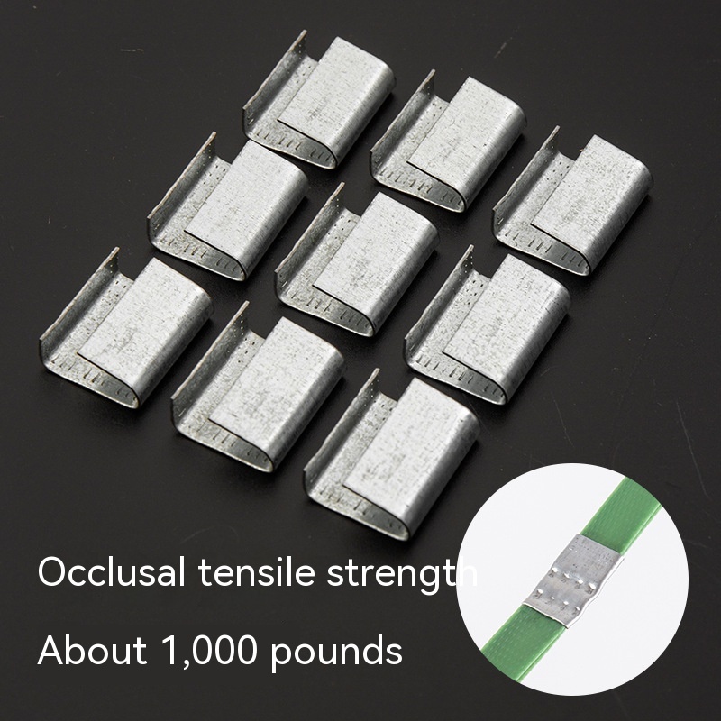 Plastic Steel Wrap Buckle Clip Galvanized Iron Sheet Anti-skid - Image 4