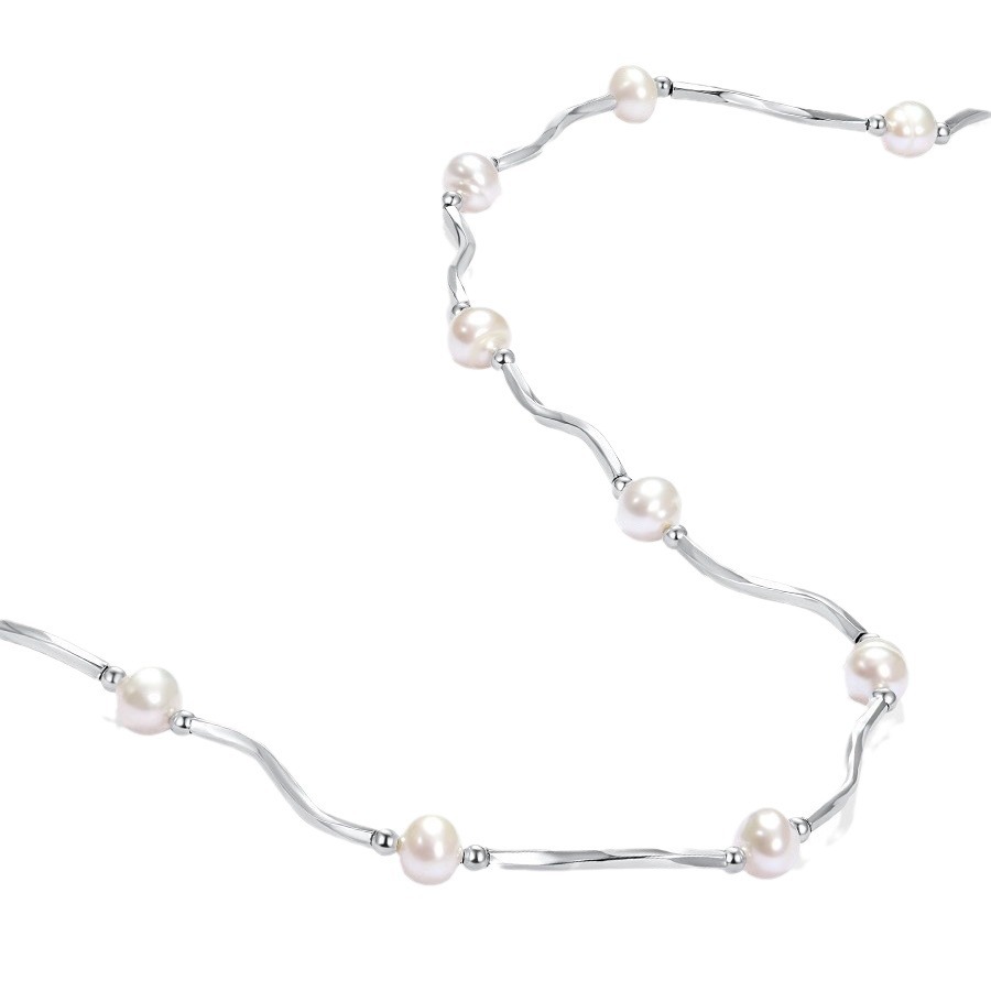French Freshwater Pearl Necklace For Women