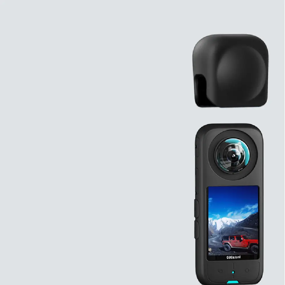 Universal Silicone Lens Protective Sleeve Panoramic Camera Cover Accessories