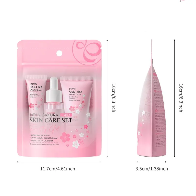 Cherry Blossom Skin Care Set - 3Piece Set