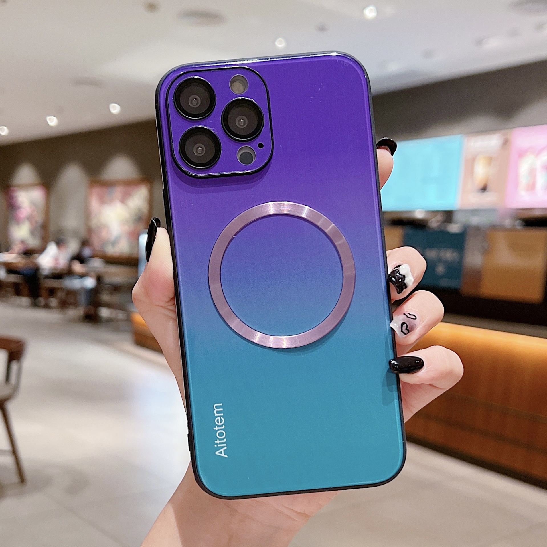 Purple blue