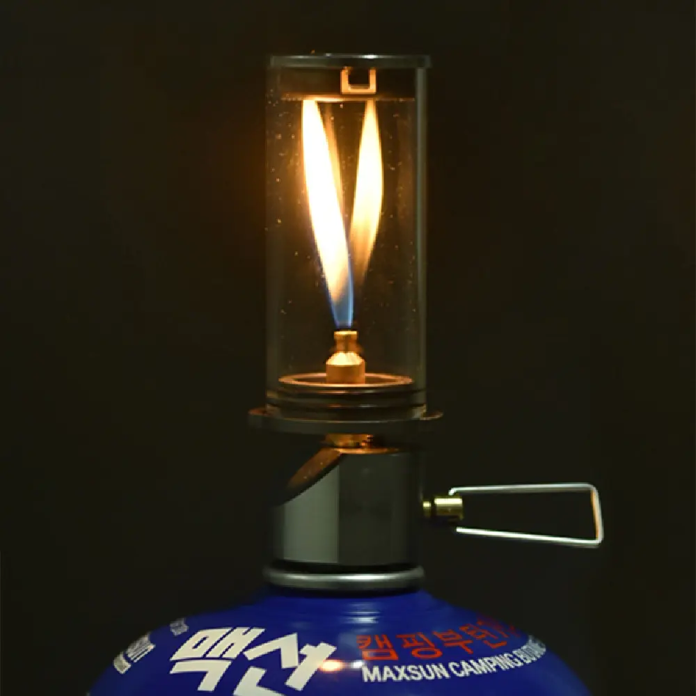 Outdoor No Lamp Wick Candle Camping Light Portable Lighting