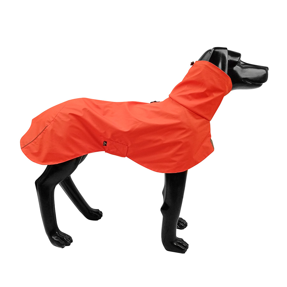 Pet Shell Jacket Dog Waterproof Windproof Raincoat Orange - Shop at LoveMi