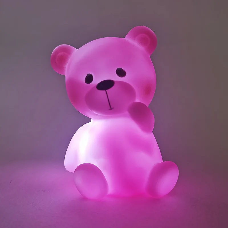 Crooked bear pink