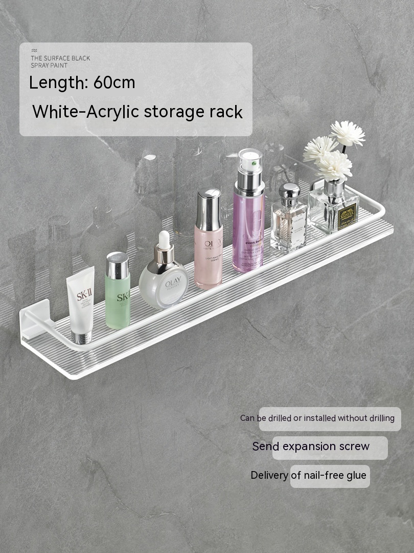 White 60 Long Shelf