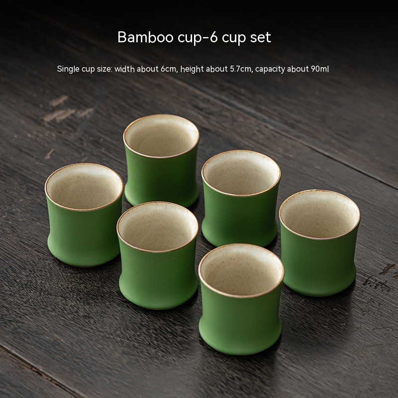 Bamboo Joint Cup 6 Cups