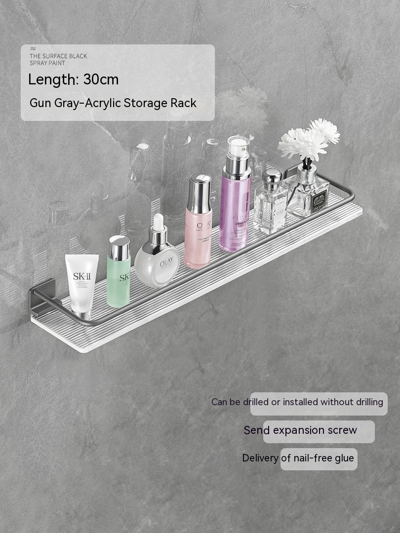 Gray 30 Long Storage Rack