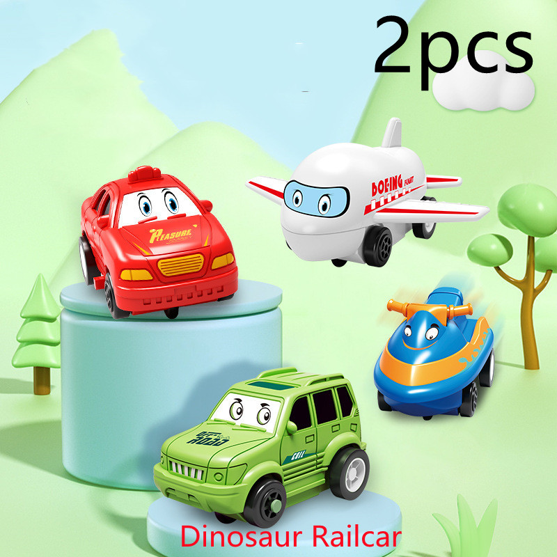 Dinosaur Railcar 2pcs