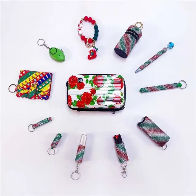 Fix Keychain Set Merry Christmas Red Green - Shop at LoveMi
