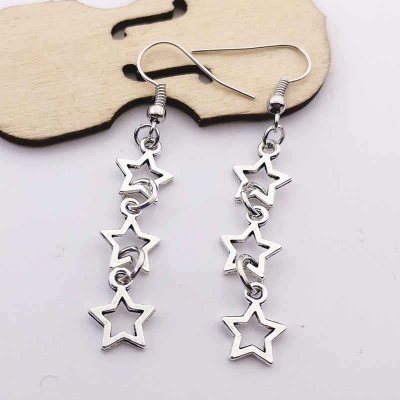 A pair of earrings