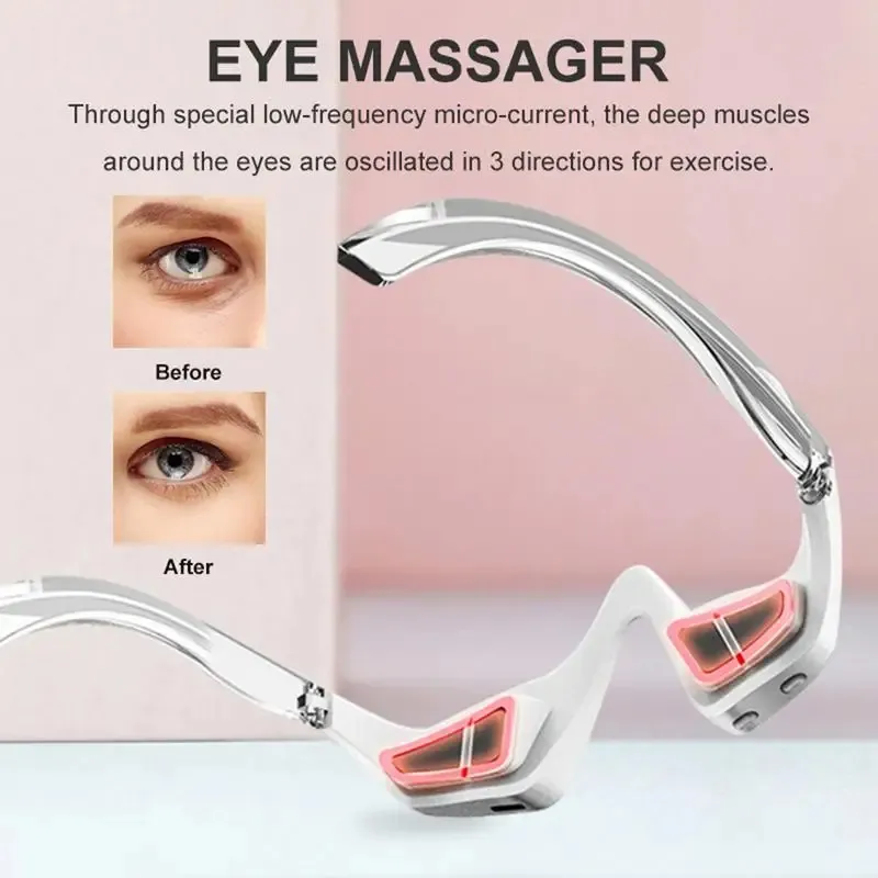 3D Eye Beauty Instrument Micro-Current Pulse Eye Relax Reduce Wrinkles And Dark Circle Remove Eye Bags Massager Beauty Tool – image 7