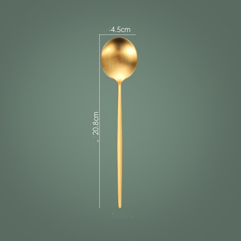 Gold Matte Spoon