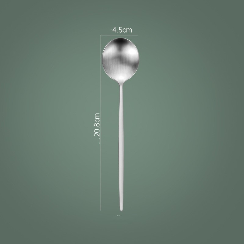 Silver Matte Spoon