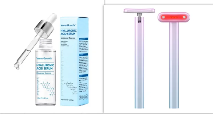 Wand Skin Care EMS Micro-current Introduction Rotatable Vibration Face And Neck Massage - Set