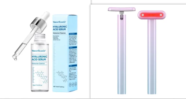 Wand Skin Care EMS Micro current Introduction Rotatable Vibration Face And Neck Massage Set - Shop at LoveMi