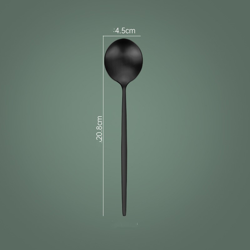 Black Matte Spoon