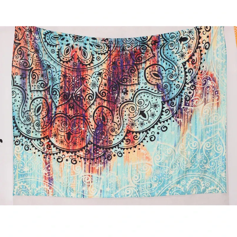 Sevenstars Bohemian Mandala Tapestry Hippie Floral Tapestry Sketched Flower Tapestry Art Print Tapestry For Room – image 5