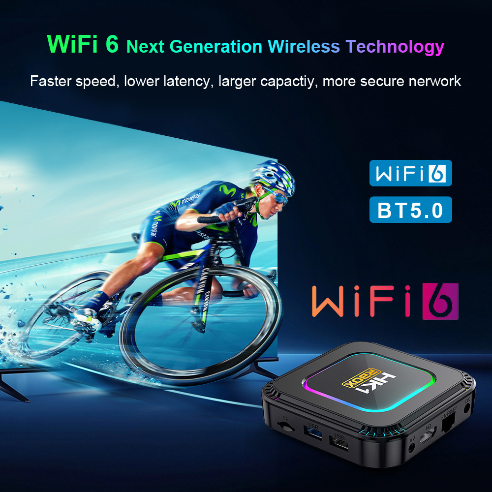 8K TV Set-Top Box with WiFi 6