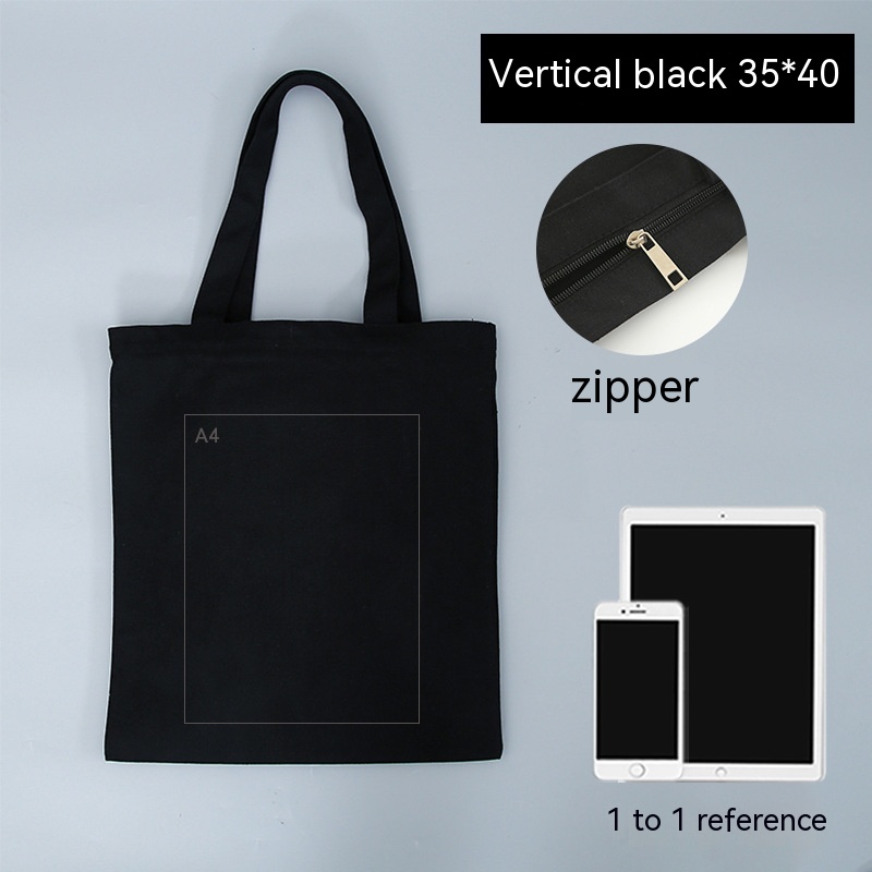 Black 35X40 with zipper