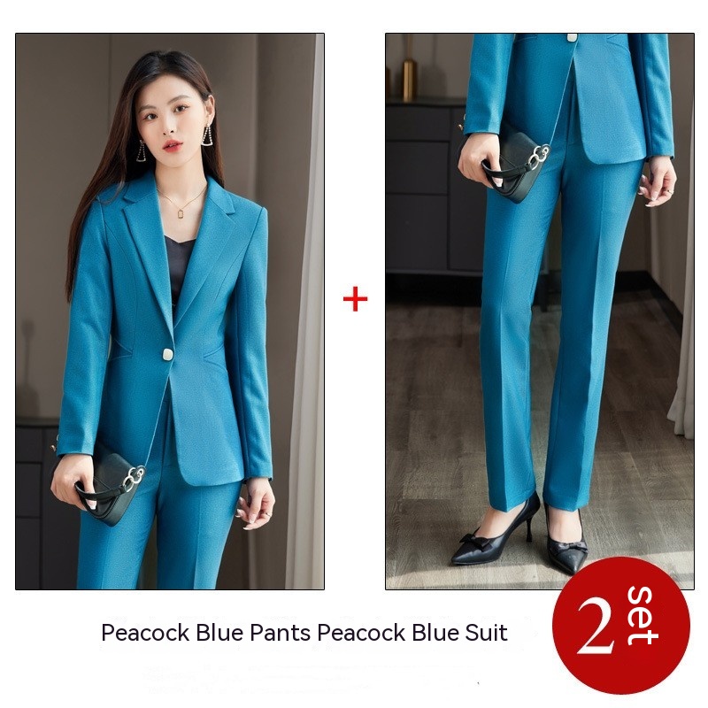 Blue Suit Pants