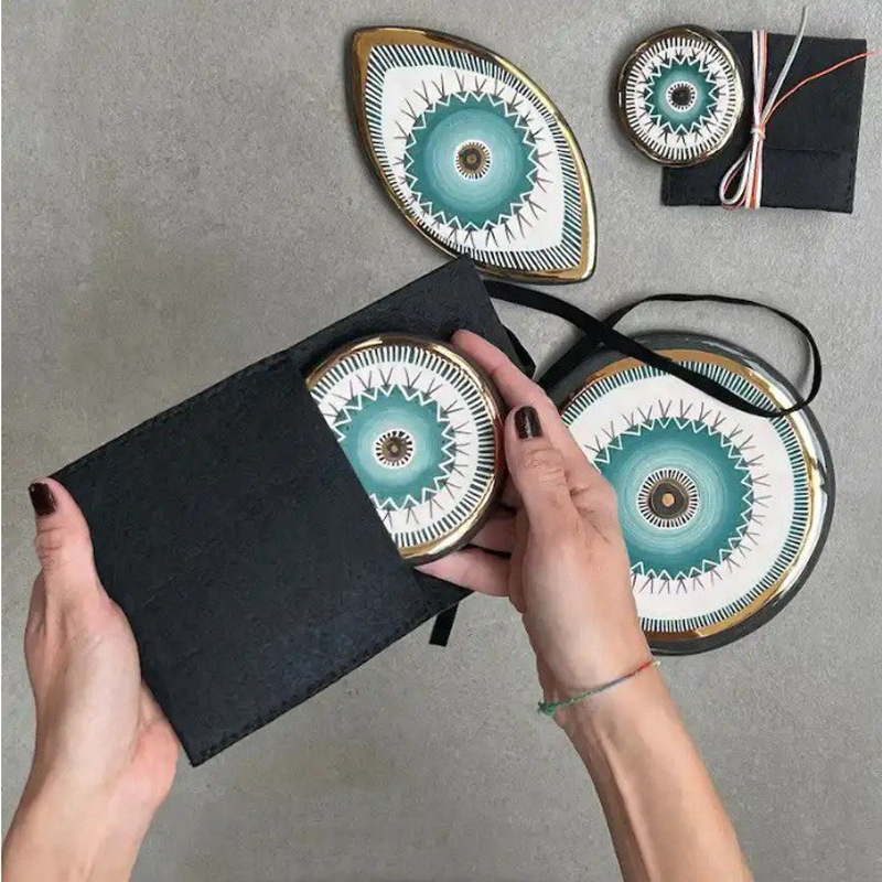 Acrylic Evil Eye Wall Hanging, picture 4 of 5