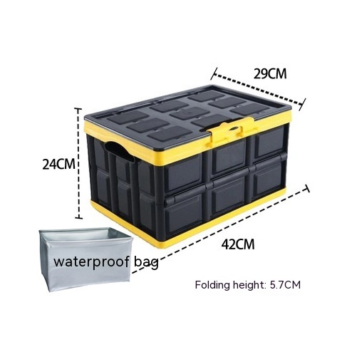 30L Black And Yellow Bag