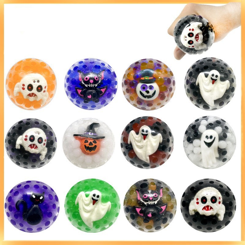 6cm Halloween Bead Ball