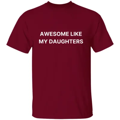 Like My Daughter, It's Amazing Short Sleeved Women Wine Red - Shop at LoveMi