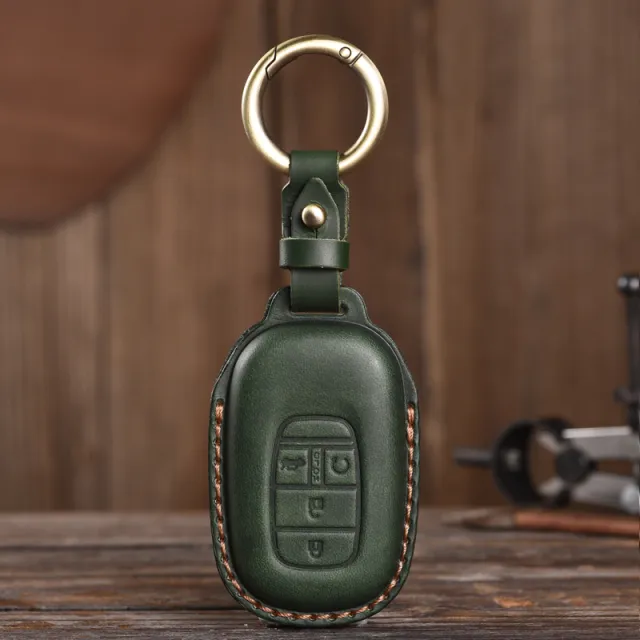 Fashion Simple Key Holder Car Leather Bag Green - Shop at LoveMi