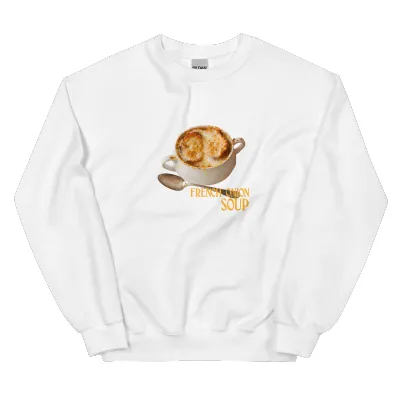 French Onion Soup Sweatshirt - White