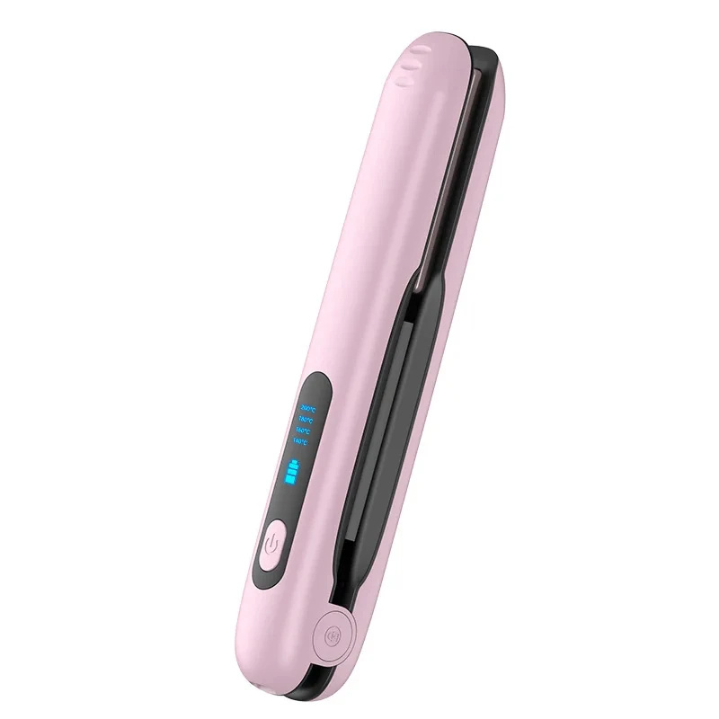Fer à lisser sans fil fer plat mini rouleau 2 en 1 USB 5000mah max 200 degrés – Image 8
