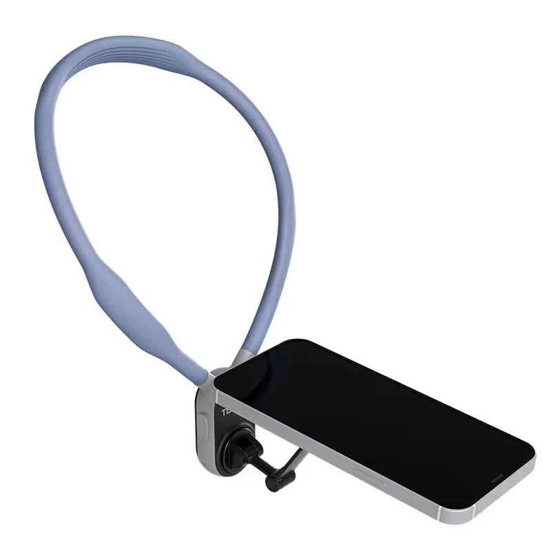 Silicone Phone Magnetic Neck Mount Quick Release Hold For Phone Magsafe Magnetic Suction Cell Phone Neck Hanging Bracket – image 7