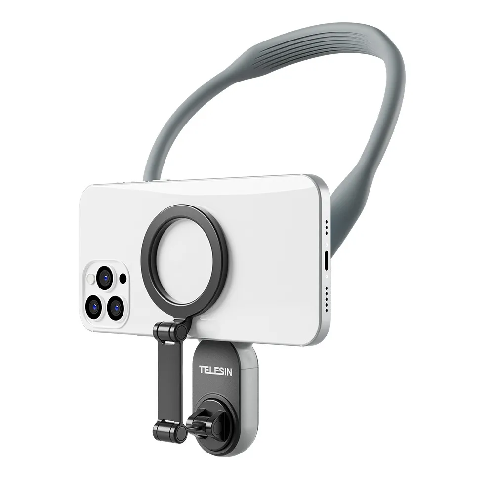 Silicone Phone Magnetic Neck Mount Quick Release Hold For Phone Magsafe Magnetic Suction Cell Phone Neck Hanging Bracket – image 10