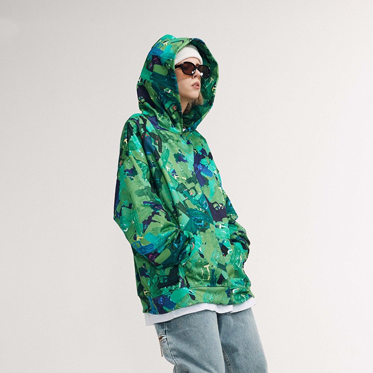 Velvet Padded Loose Hooded Sweater