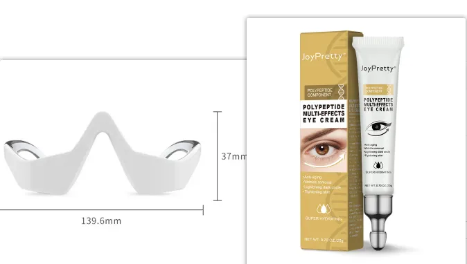 3D Micro Current Pulse Massage Eye Beauty Device - Set