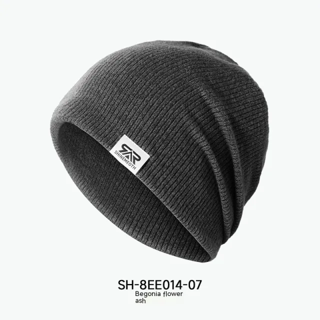 Pure Color Japanese Pile Heap Cap Female Korean Autumn And Winter Students Warm keeping Knitted Earflaps Cap Sh 8Ee014 07 - Shop at LoveMi