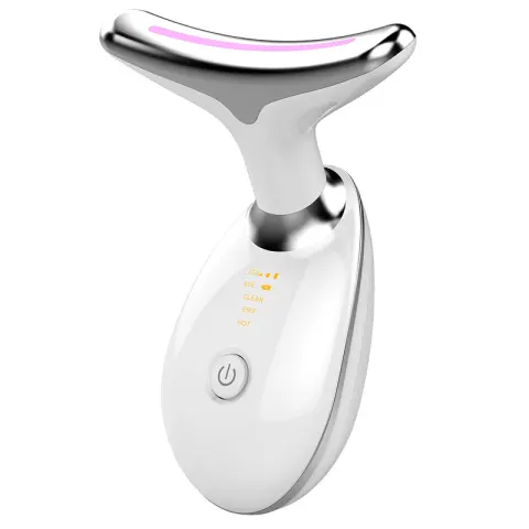 EMS Thermal Neck Lifting and Tighten Massager Electric Microcurrent