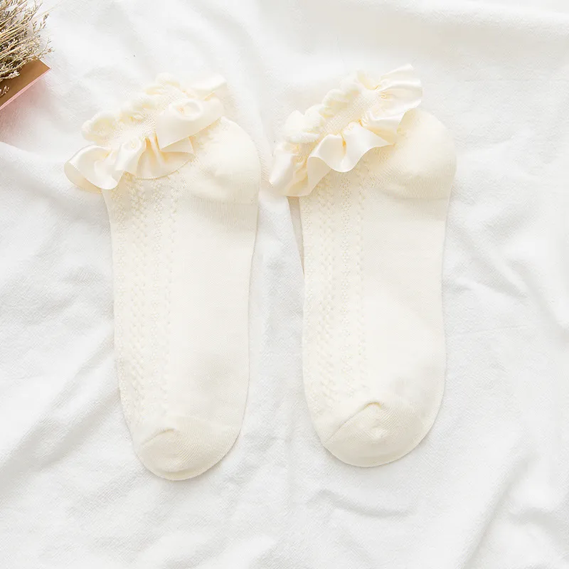 Women's Summer Thin Pure Cotton Cute Socks - Skin Fried Dough Twists