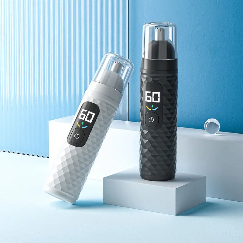 Electric Nose Hair Trimmer Men's Rechargeable Cleaning