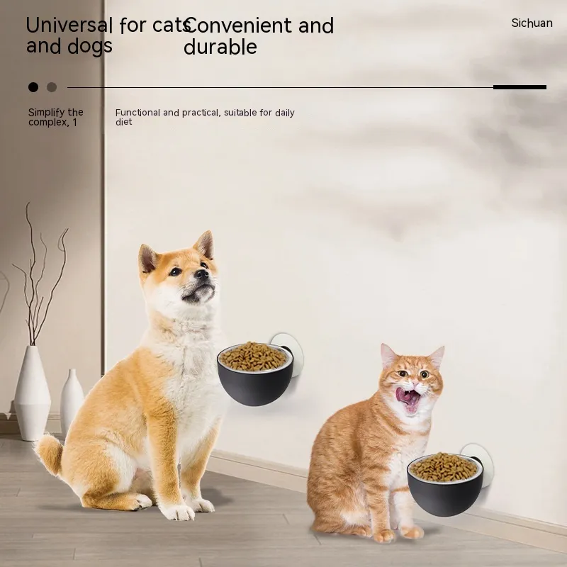 Magnetic Pet Bowl Cat Feeder Dog Foodbowl Pet Products – image 5