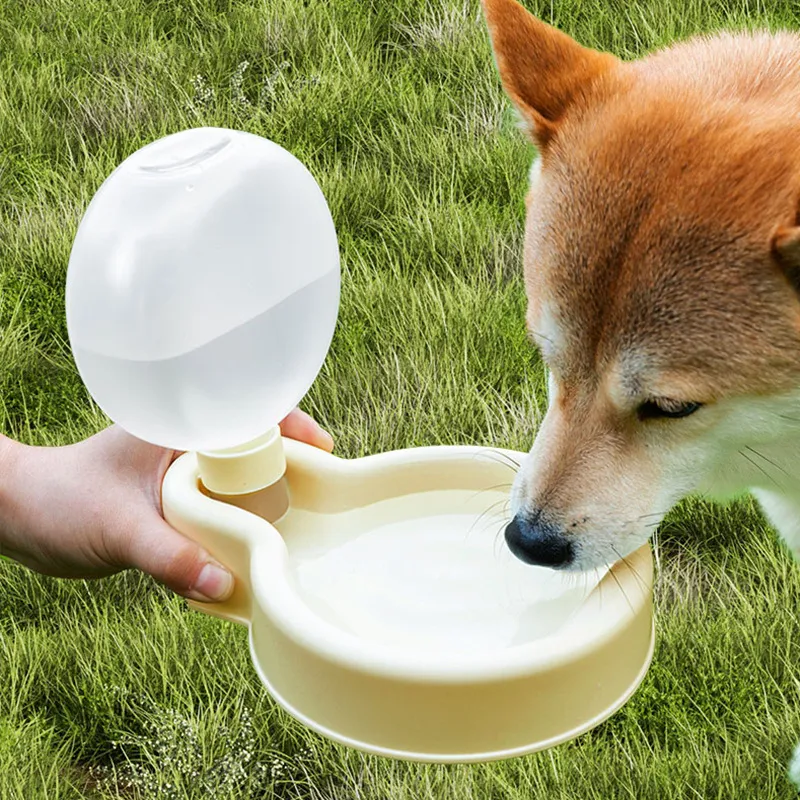 500ml Portable Cat Dog Water Bottle Sealed Travel Puppy Cats Fold Drinking Bowl Outdoor Pet Water Dispenser Pet Products – image 2