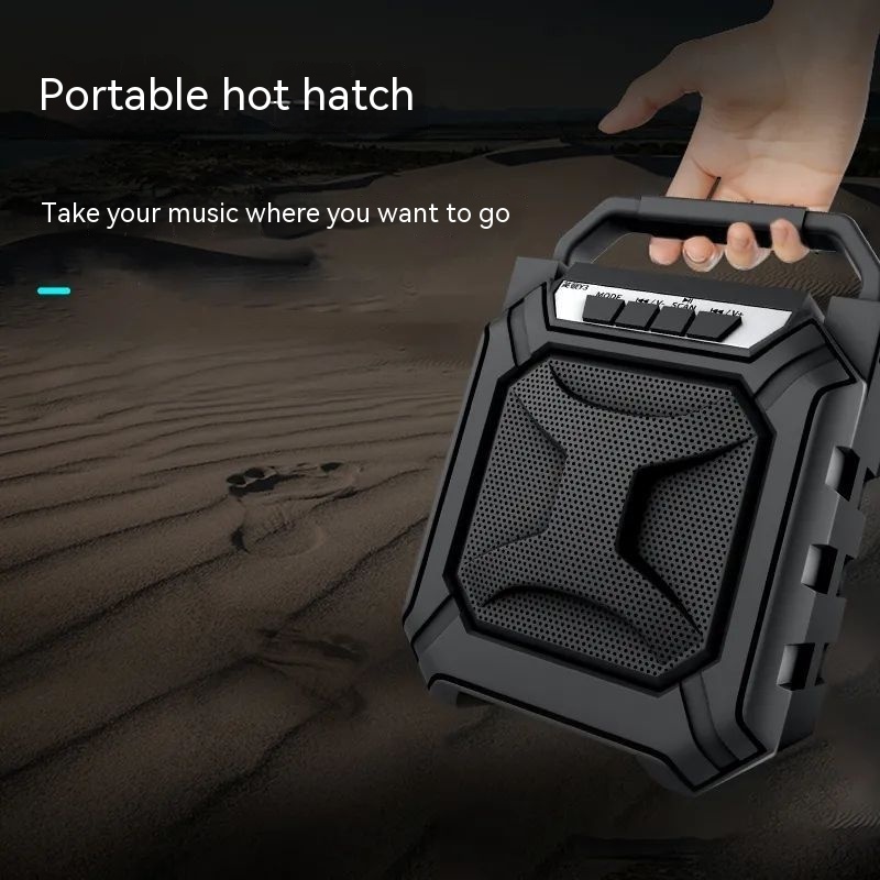 Bluetooth Speaker Outdoor Portable Radio Wireless Portable - Image 2