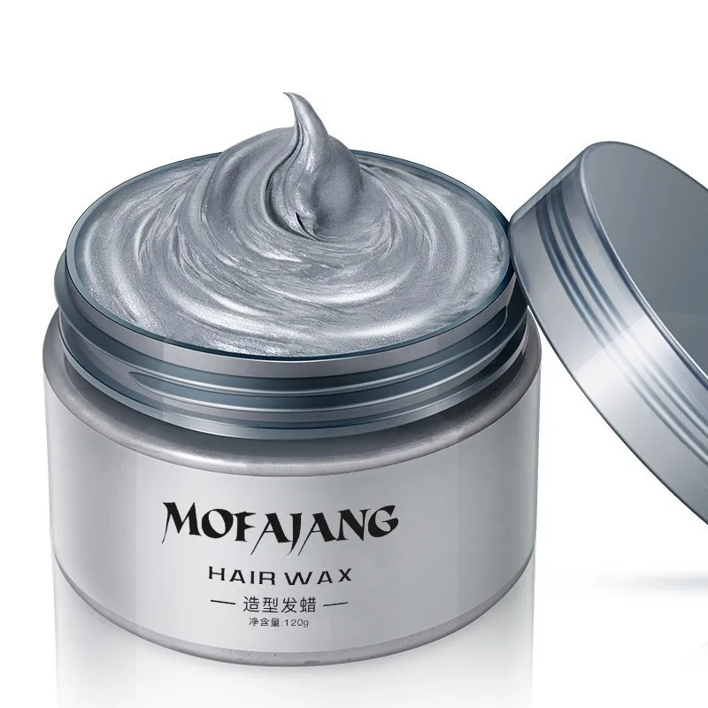 Grandma Grey Hair Wax, Colored Hair Mud, Popular And Continuously Styling Hair Products - Grey