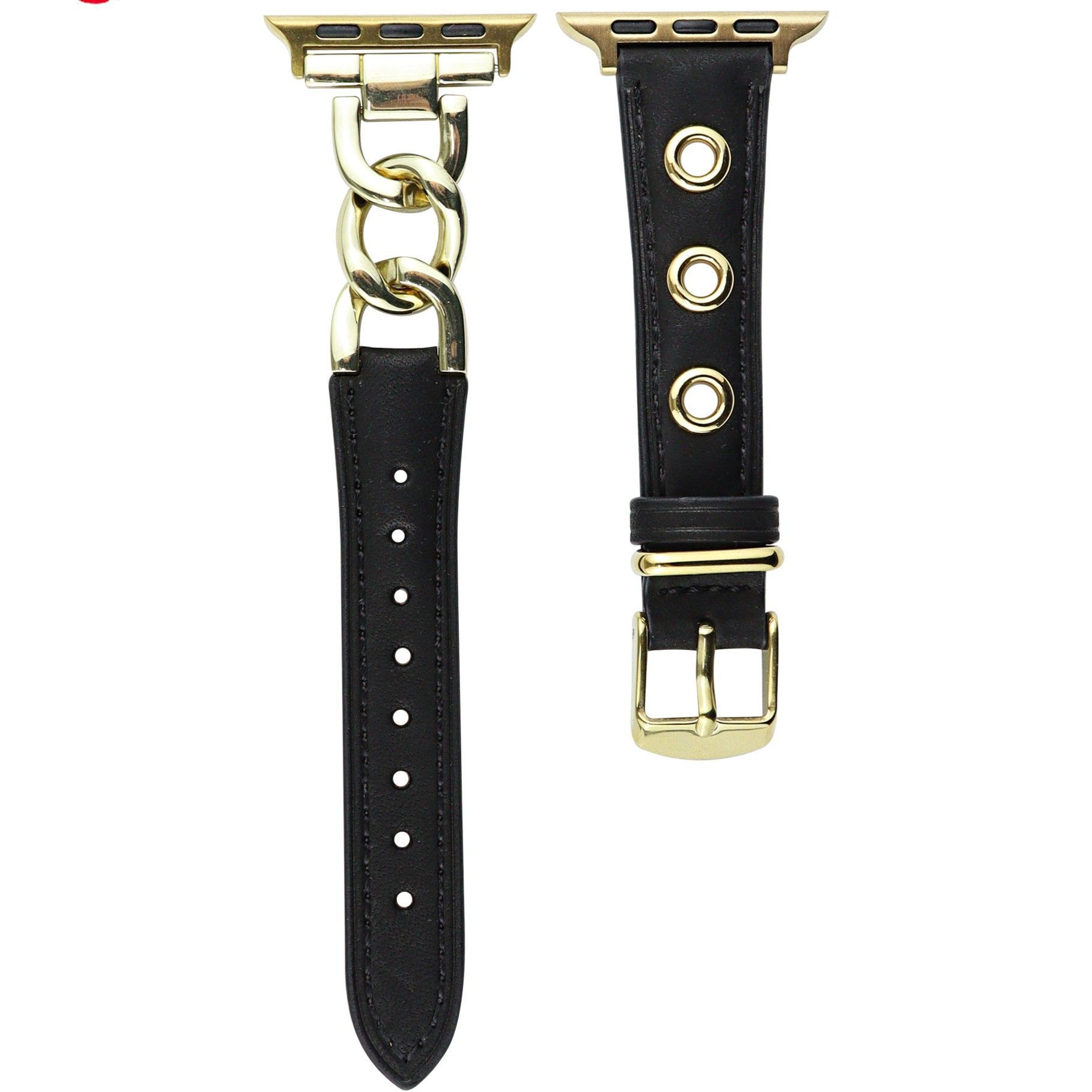 Gold Buckle Black