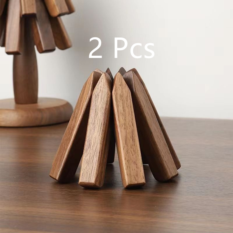 Walnut Heat Proof Mat 2 Pieces