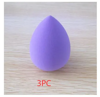Gourd Cotton Makeup Water Drop Beauty Egg Purple 3Pc - Shop at LoveMi