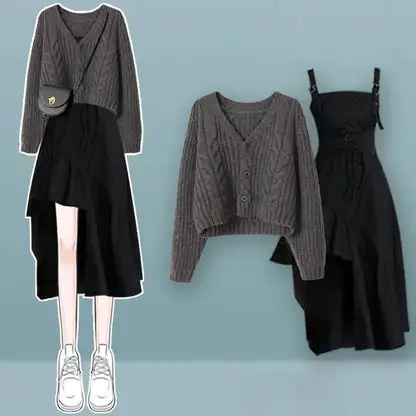 New Style Thick Sweater Cardigan For Women Slimming All matching - Shop at LoveMi