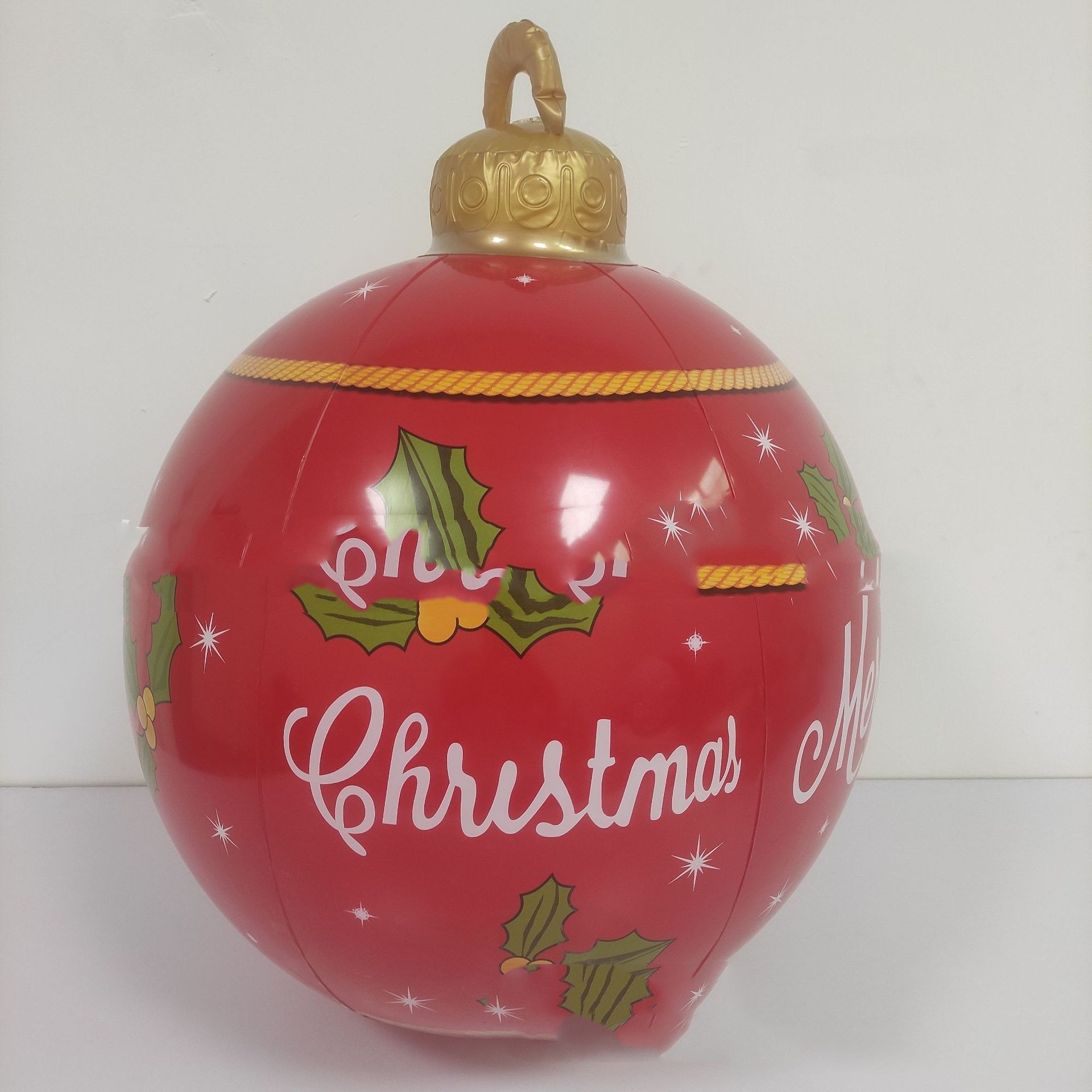 Green Leaves Christmas Ball